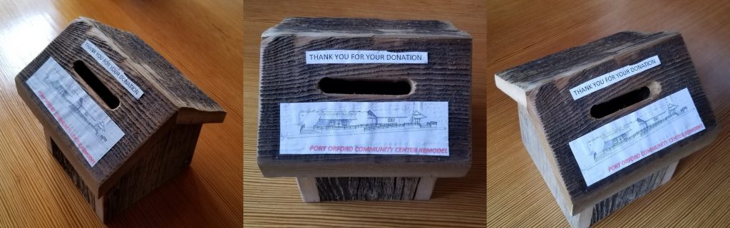 Donation Boxes - Port Orford Community Center